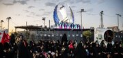 ببینید | حالوهوای میدان انقلاب تهران دقایقی قبل از آغاز مراسم تشییع رهبر شهید انقلاب